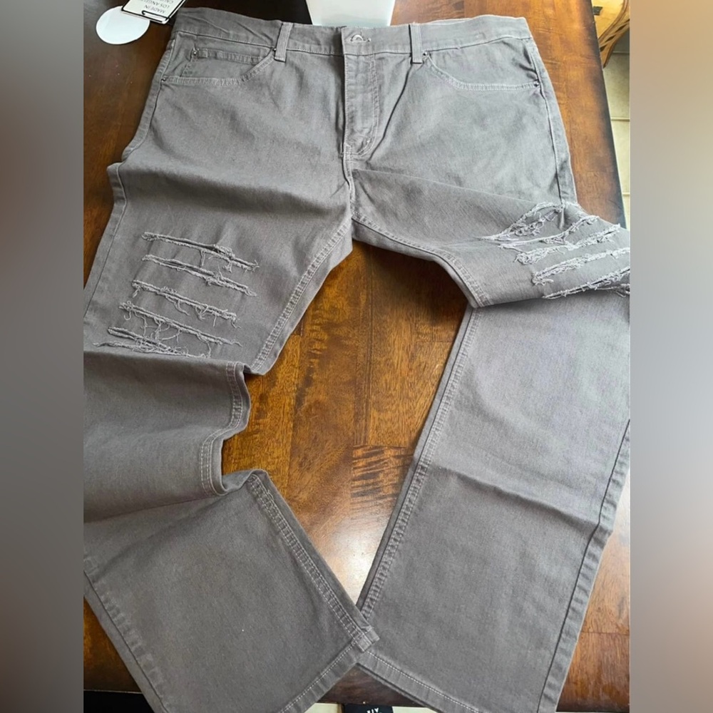 Rustic dime slim taper fit jeans size 38